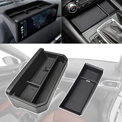 2PCS Center Console Front Organizer Dashboard Storage Box Mazda CX5 CX-5 2024 2023 2022 Center Console Dash Board Tray Car Box