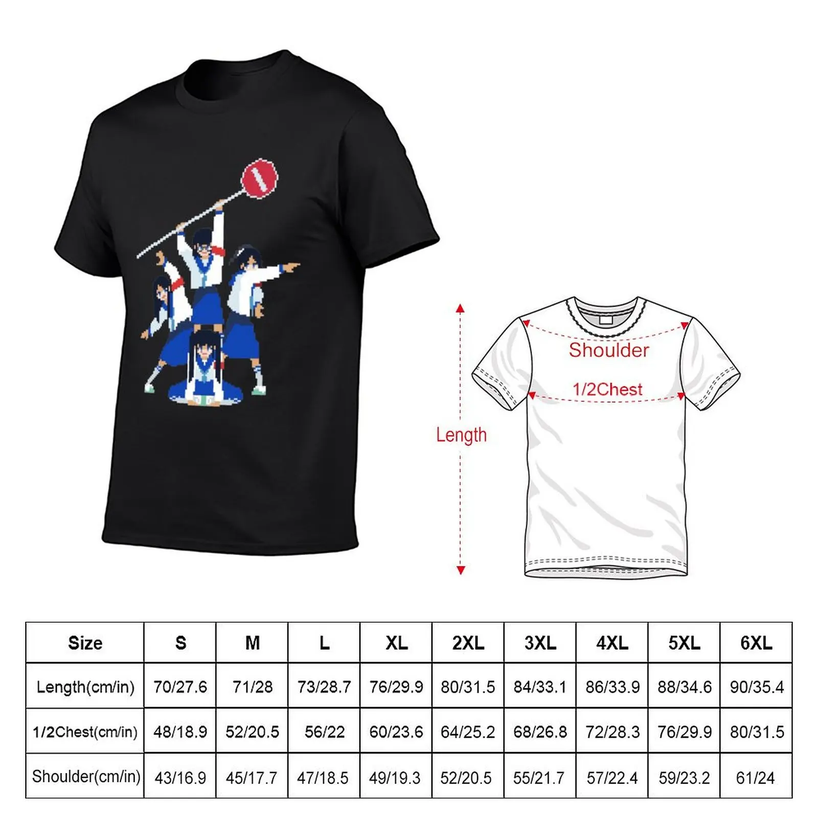 Atarashii Gakko 8-Bit, atarashii gakko, 88 gakko weird T-Shirt summer top heavyweight t shirts for men