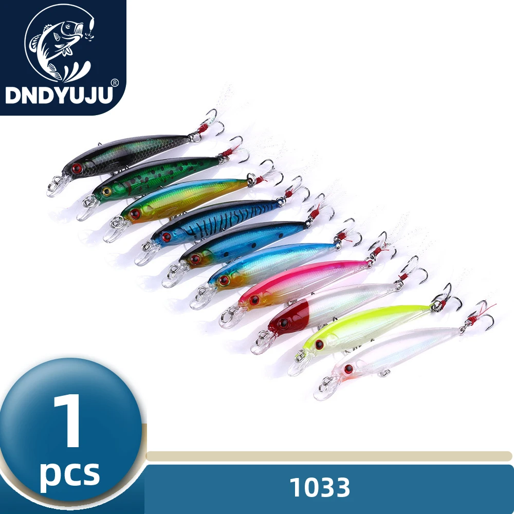 

DNDYUJU 1 шт. приманки для рыбной ловли 90 мм 8 г, блесна, жесткие приманки, тонущие плавающие искусственные приманки, воблер, блесна, рыболовная снасть
