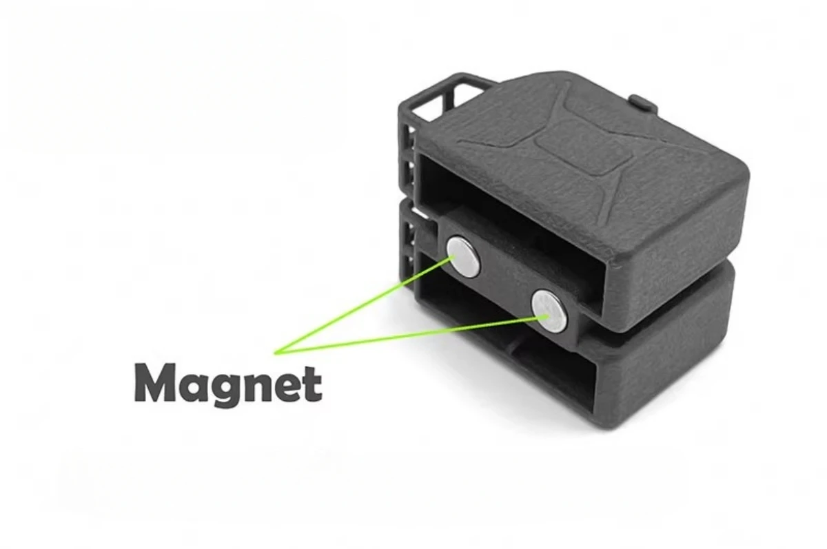 CChand Plastic Dakbrandstoftank voor 1:10 RC Auto TRX-6 G63 TRX-4 G500