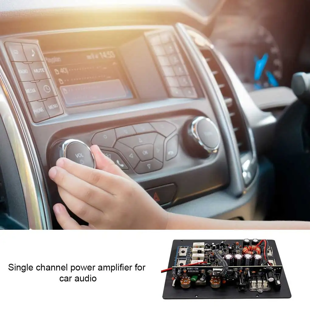 1200W 12V Car Interior Power Amplifier Automobile Subwoofer Sound Audio Board Music Player Speaker Module Accessory