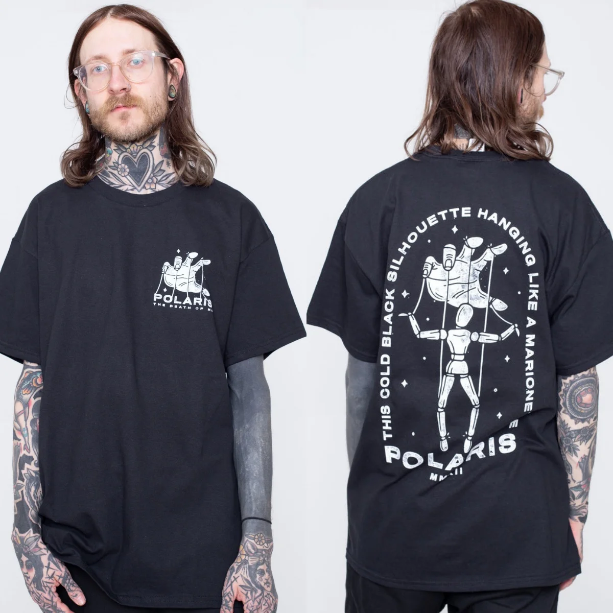 Pop Polaris Graphic Cotton T-shirt Unisex Summer Short Sleeve Fashion Brand Tee Luxury Casual Vintage Tees