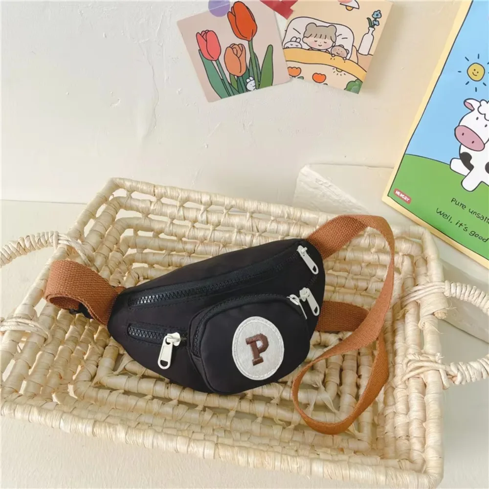 고품질 레터 아동 허리 가방 스포츠 크리에이티브 키즈 숄더백 한국 스타일 경량 키즈 체스트 백 남자아이