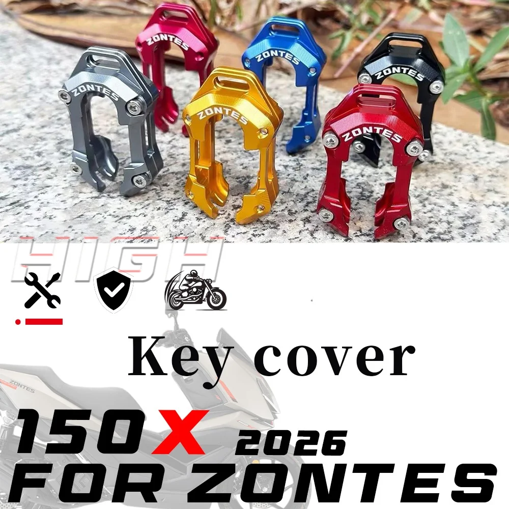 Modified key cover and key chain for 2026 ZONTES 150X/V/D/M 150x/v/d/m