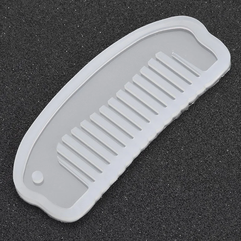 4 Pcs/Set Comb Series Art Silicone Mold Diy Hand Craft Epoxy Resin For Jewelry Making Tools