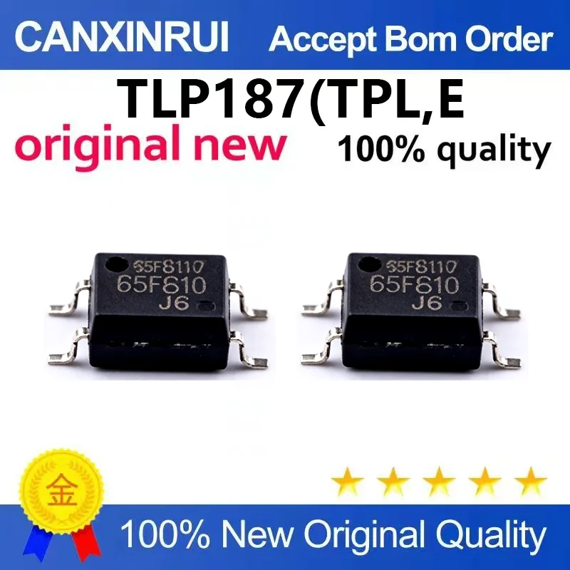 （5pcs-100pcs）Brand new original surface mount optocoupler TLP187 (TPL, E SOP-4 Darlington type optocoupler chip)
