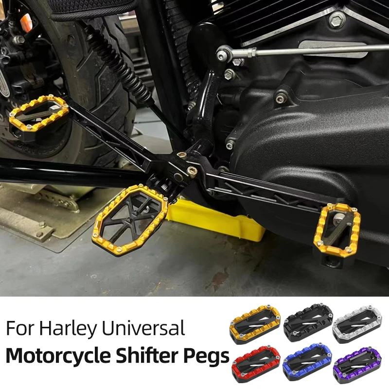 

Колышки переключения передач для мотоцикла, замена педали для Harley Universal Touring Road Glide Street Glide Softail Street/Fat Bob FXLRST