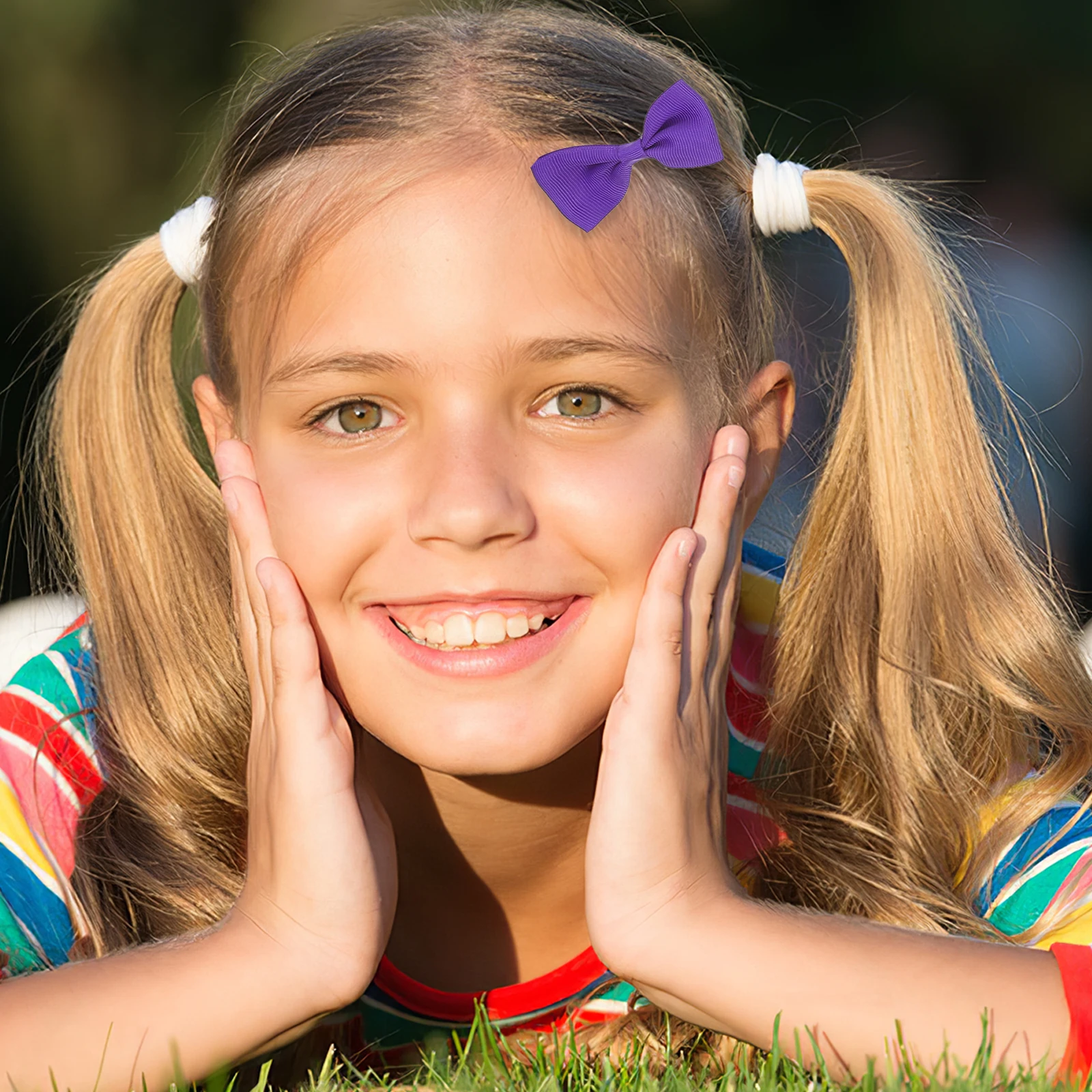 

40pcs Children Bow Baby Accessories Girl Bows Short Clips Toddler Accessories For Girl Hair Clips For Kids Girls Hair Bow Clip