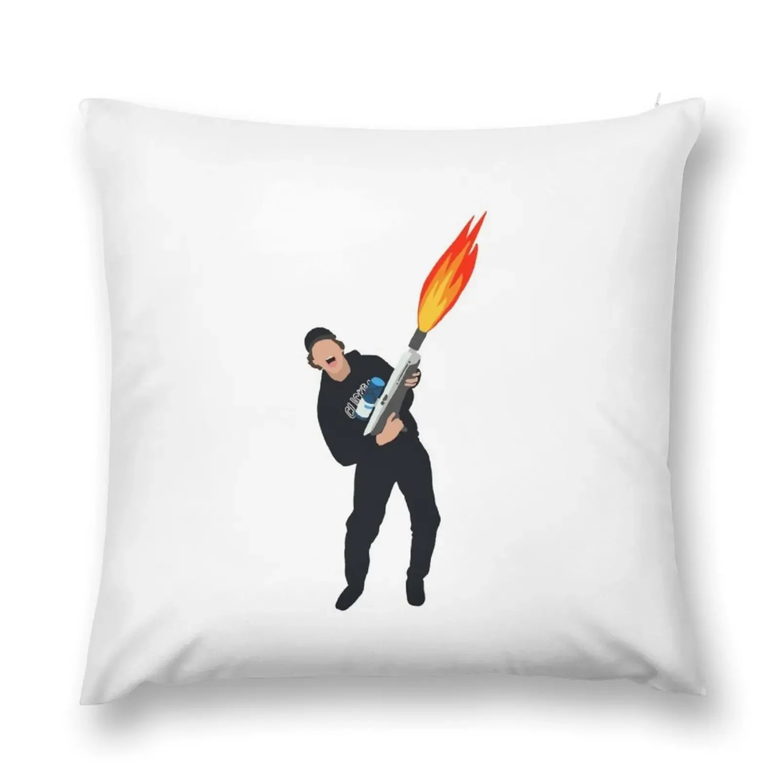 David Dobrik FLAMETHROWER Throw Pillow Covers For Sofas Luxury Cushion Cover Throw Pillow Covers Bed pillowcases pillow