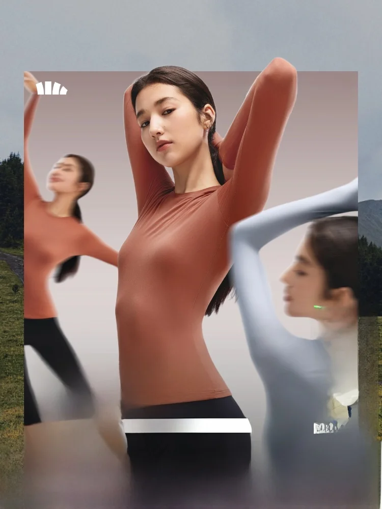 banana-le-sensation-vetements-de-sport-longue-sve-t-irt-effet-amincissant-sous-vetements-vetements-de-maison-rond-neline-pleine-longueur