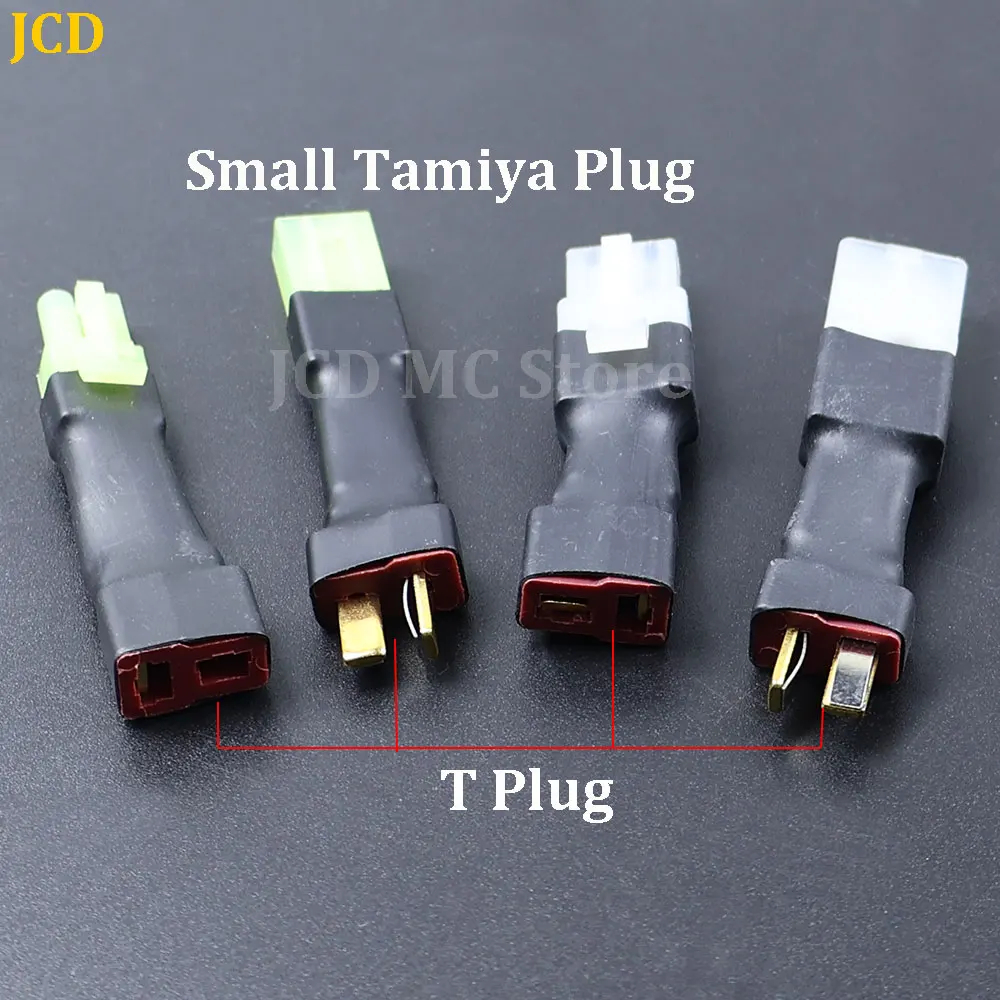 1PC T Plug F/M To Mini Tamiya Plug Female Male Adapter Connector For Kyosho RC Battery ESC RC Toy Accessories Remote Control Toy