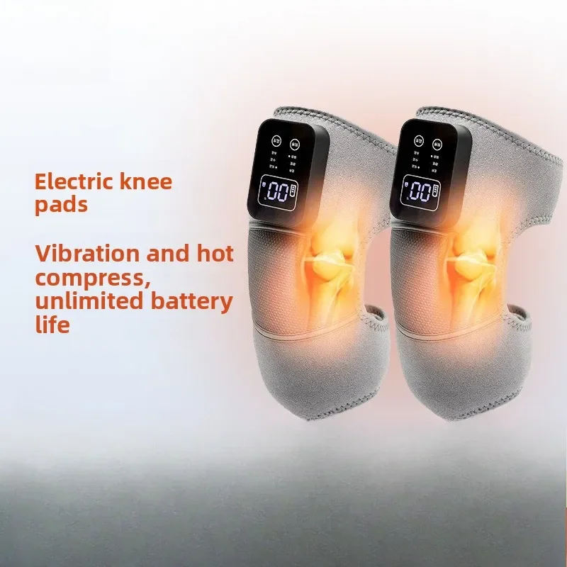 

Электрический массажер для колена с подогревом, вибрационная подушка для облегчения боли в суставах, локтях, ногах, коленей, плечах