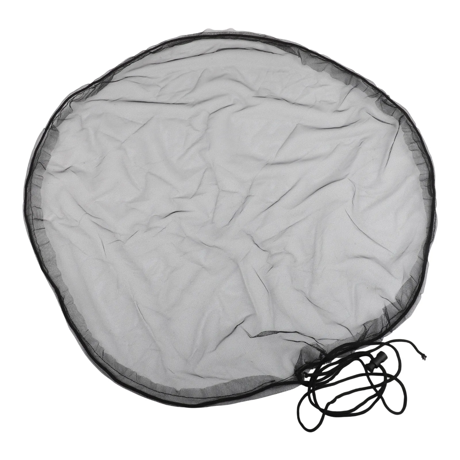 

Rain Bucket Net Bucket Cover Water Bucket Cover Mesh Cover 1pc 60/80/85/90/95/100cm Anti-leaf Black Color Portable