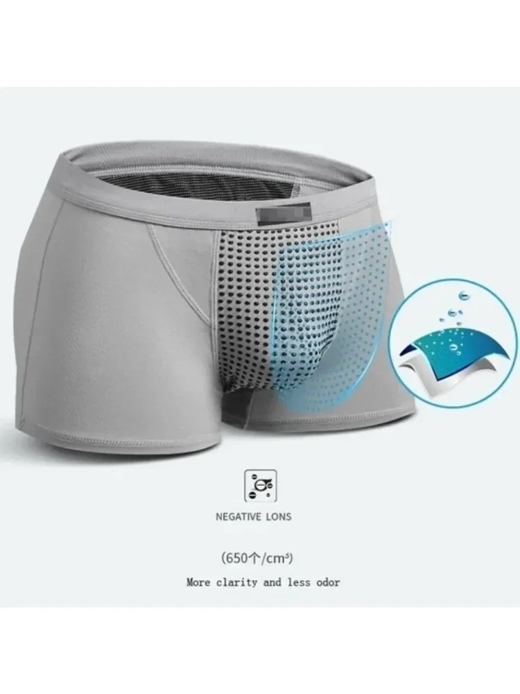 2026 Geüpgradede Magnetische Therapie Boxerhorts voor Heren, 22 Graad Magneten, Acupunt-Gelijkgemaakte Gezondheidsondergoed, L-6XL, Bloedstroom Ondersteuning - afbeelding 2