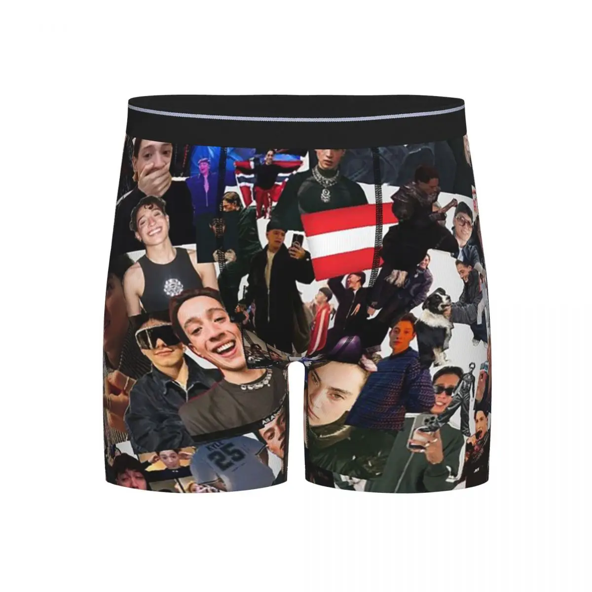 

Long Boxer Underpants Shorts Kyle Alessandro Panties Men's Ventilate Underwear for Homme Man Boyfriend Gift