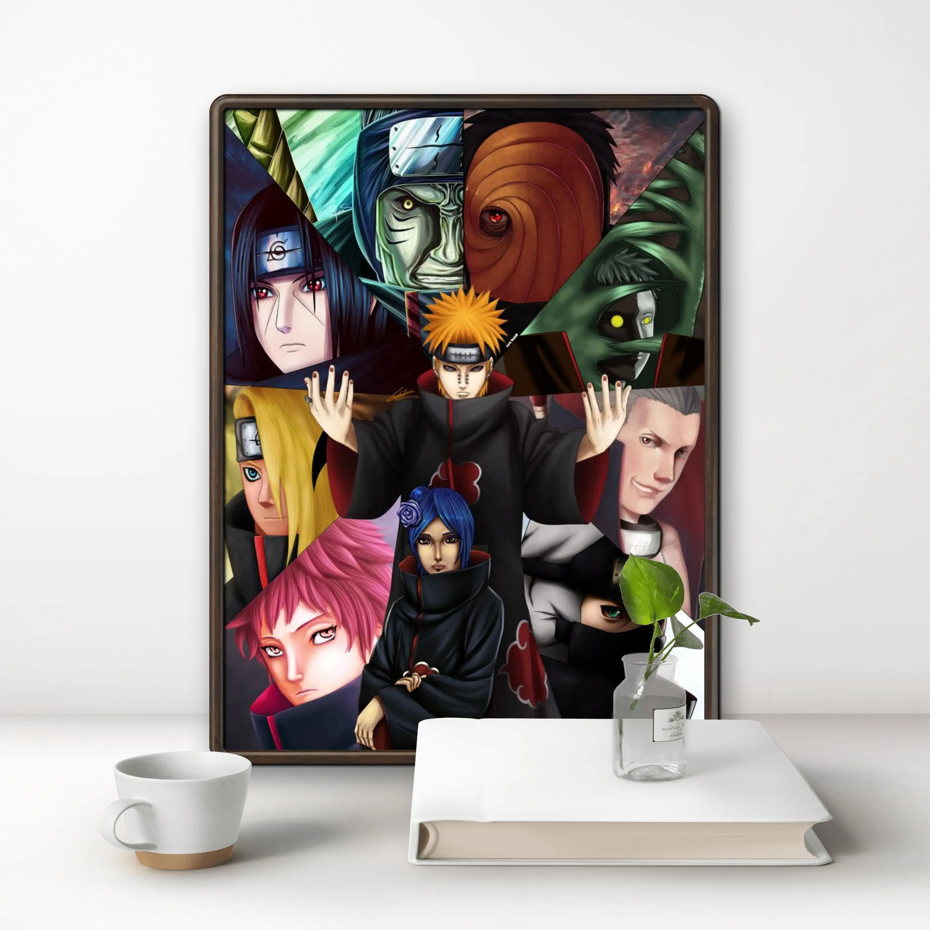 Naruto Akatsuki 2025 New Diamond Painting Embroidery Anime Art