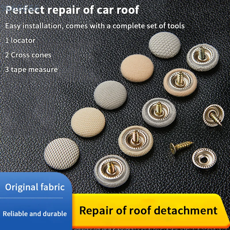 

Car Roof Buckle Roof Cloth Detachment Repair Special Fixing Buckle Interior Roof Velvet Fabric Sagging Fixing Buckle
