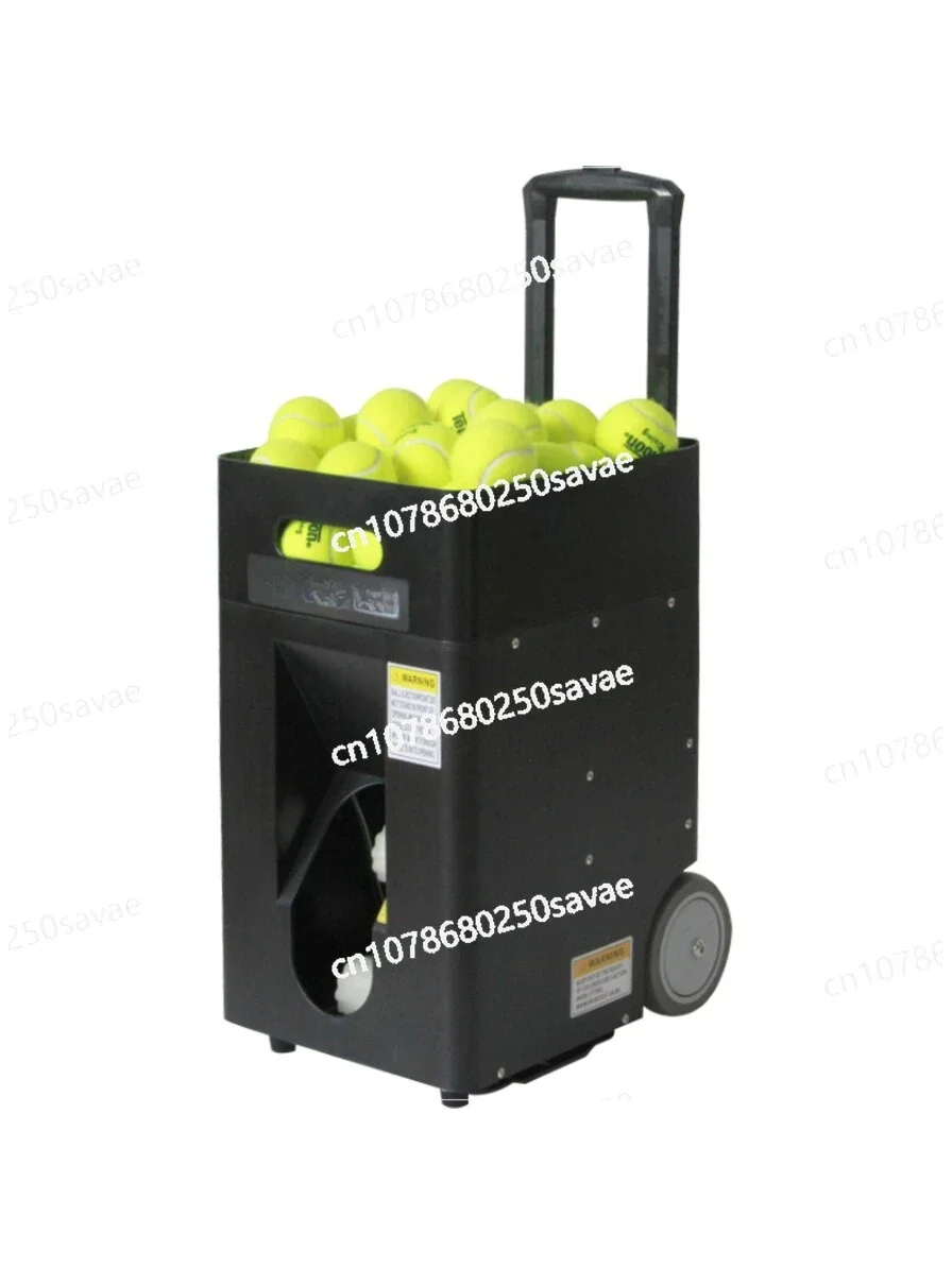 

Trainer 02 Upgrade JT02 Mobile Version Beginner Tennis Automatic Feeding Service Machine,