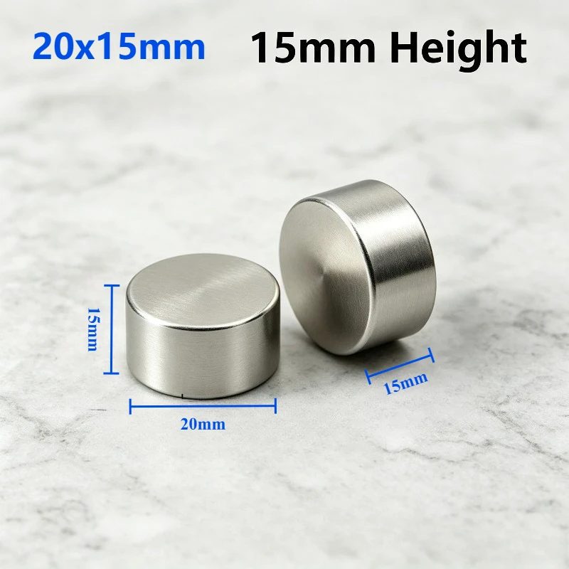 20x15mm N35 Round Neodymium Disc Magnet 20*15 mm Powerful Permanent Rare Earth Magnetic Magnet for DIY Home Crafts
