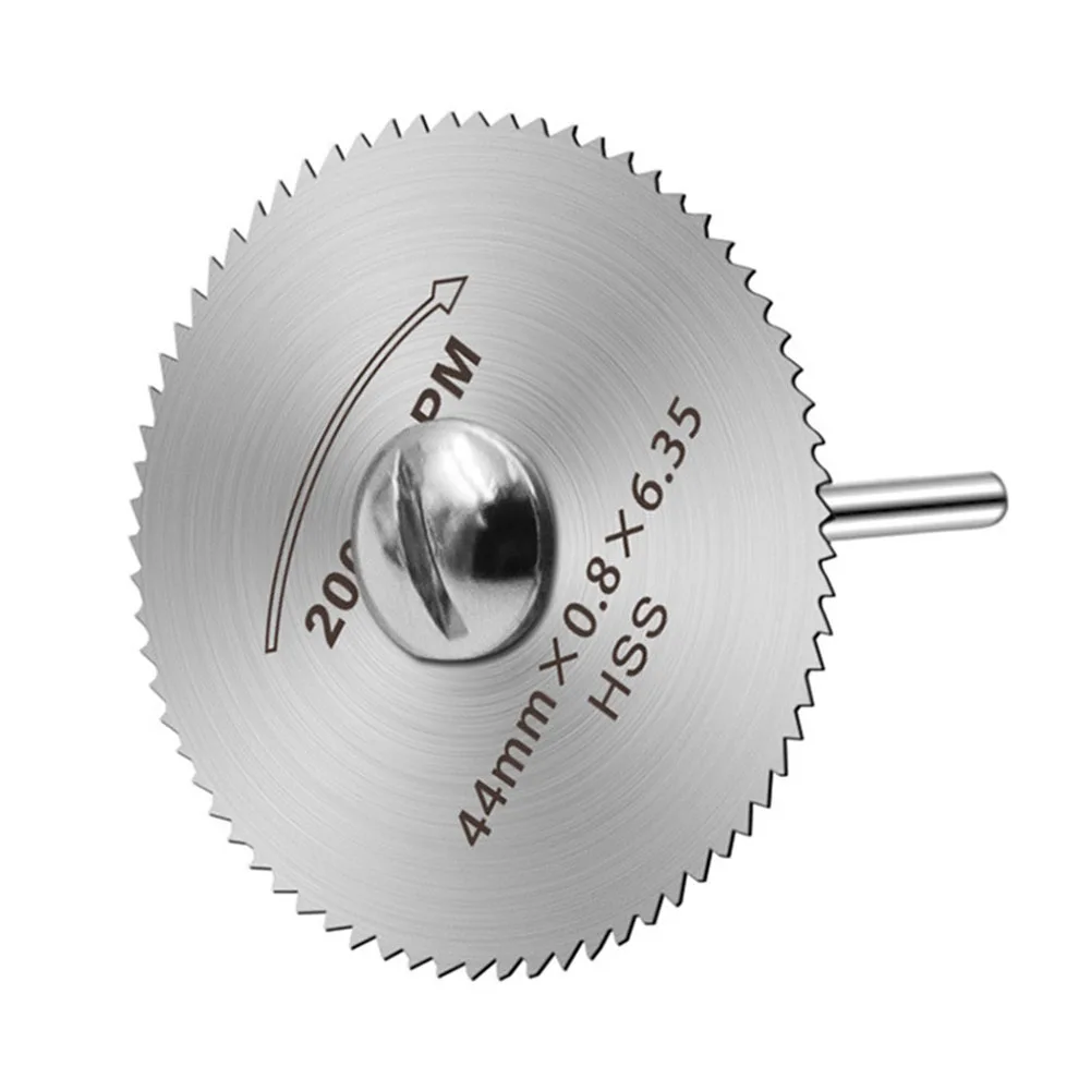 High Quality 5pc Electric Grinder Accessories Wood Plastic Soft Metal Cutting Small Saw Blade for 3.17mm interface