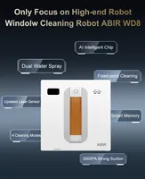 New ABIR WD8 Smart Window Robot Cleaner With High Suction Antifalling Automatic Window Cleaning Robot Glass Washer Hot Sell Tik