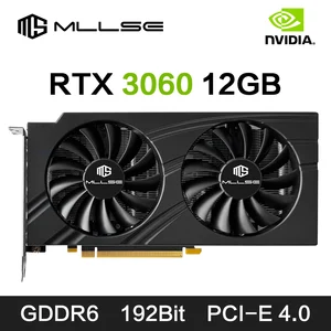 MLLSE Kartu Grafis RTX 3060 12GB GDDR6 PCI Express 192Bit 4.0 ×16 8Pin Kartu Video Gaming GPU NVIDIA Rtx 3060 Placa De Video 6 penjualan terbaik rtx3060 12gb - №