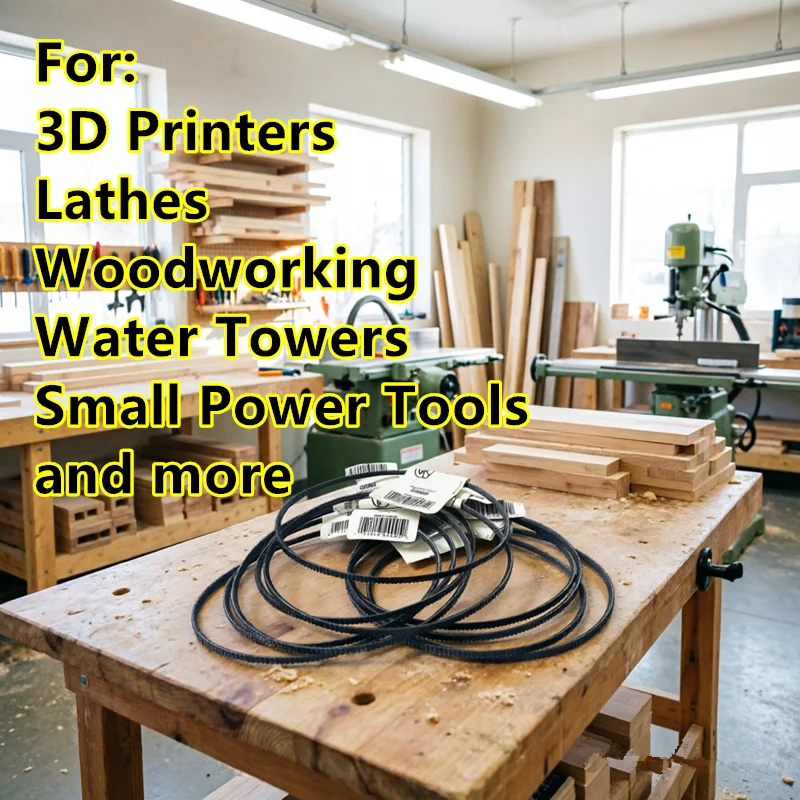 Polyflex 5M Serie Polyurethan-Weitwinkelriemen für: 3D-Drucker, Drehmaschinen, Holzbearbeitung, Wassertürme, kleine Elektrowerkzeuge 5M280~5M1320 – Detail 2