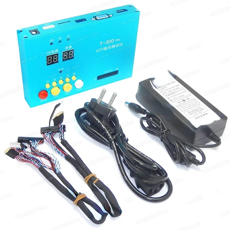 Newest Version Screen tester T-300 Signal eDP 3840*2160 LCD Panel Tester for laptop notebook and TV