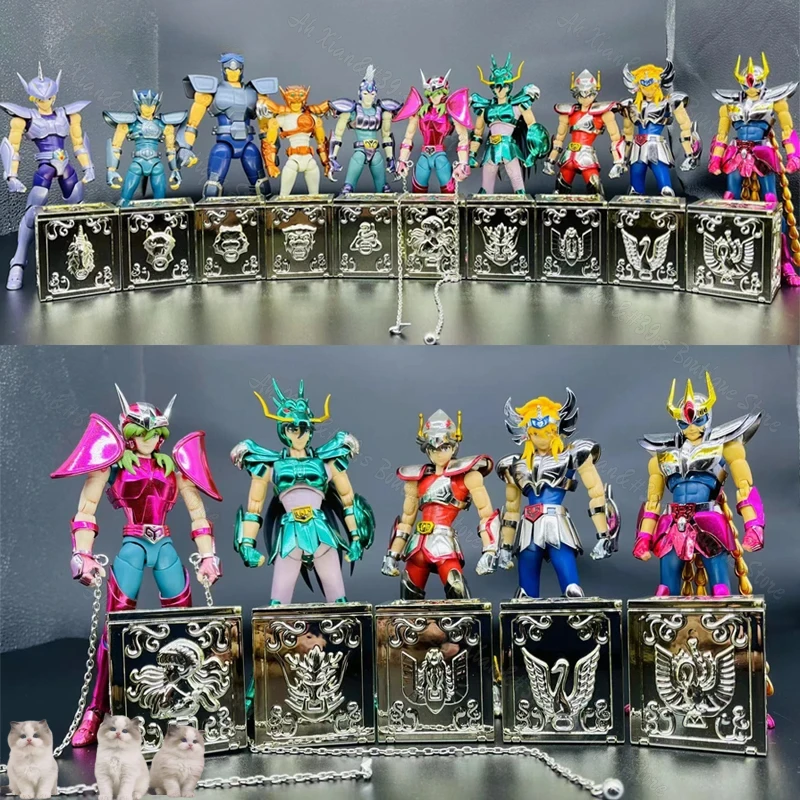 PreventaSaint Seiya Myth Cloth EX Bronce Pandora Caja Unicornio Jabu Bear Ursa Major Geki Lionet Ban Hydra Ichi Wolf Nachi Set