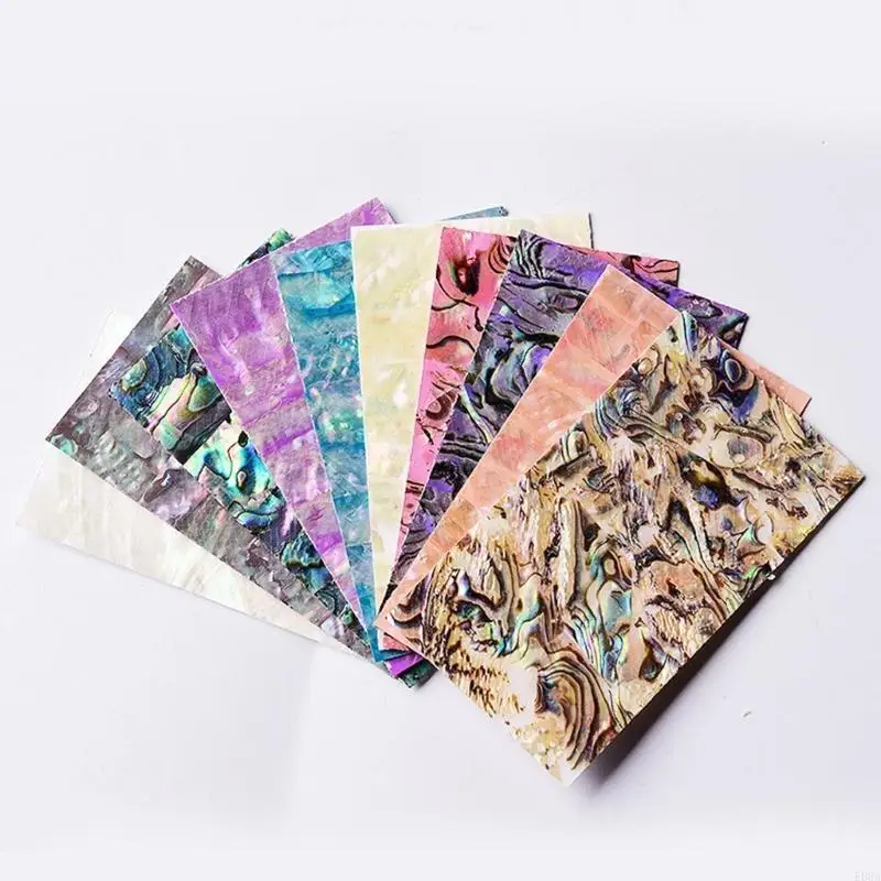 Abalone Shells Sticker Sheet Adhesive for Jewelry Making Craft Photo Album Phone Case Embellishment