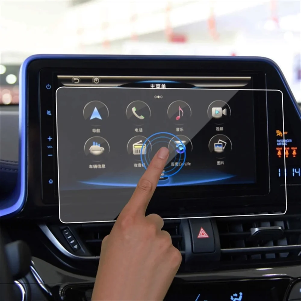 واقي شاشة من الزجاج المقسى عالي الدقة للسيارة ، غشاء حماية عالي الدقة ، ملحقات BYD YUAN PLUS ، SONG PLUS ، SONG PRO #2