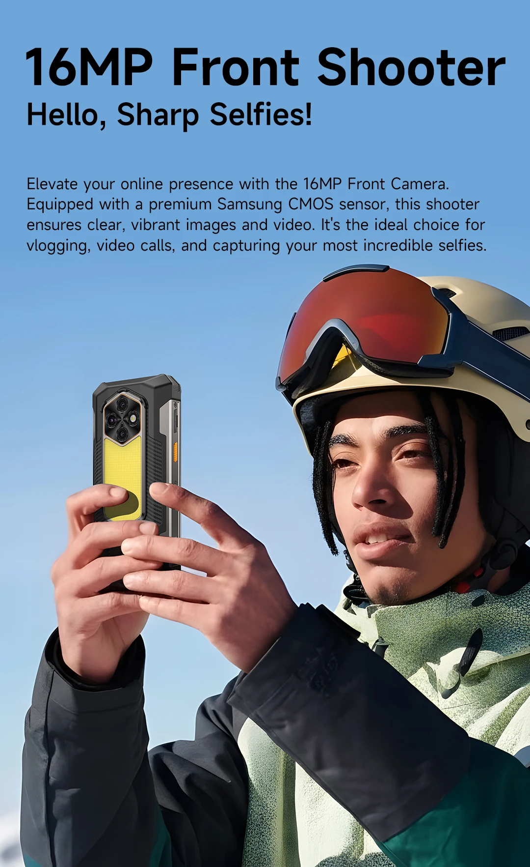 Ulefone RugKing 5 Pro 20000mAh Rugged Phone Android 16 16GB+256GB IP68/IP69K Waterproof Smartphone 6.78 FHD+ Night Camera 4G