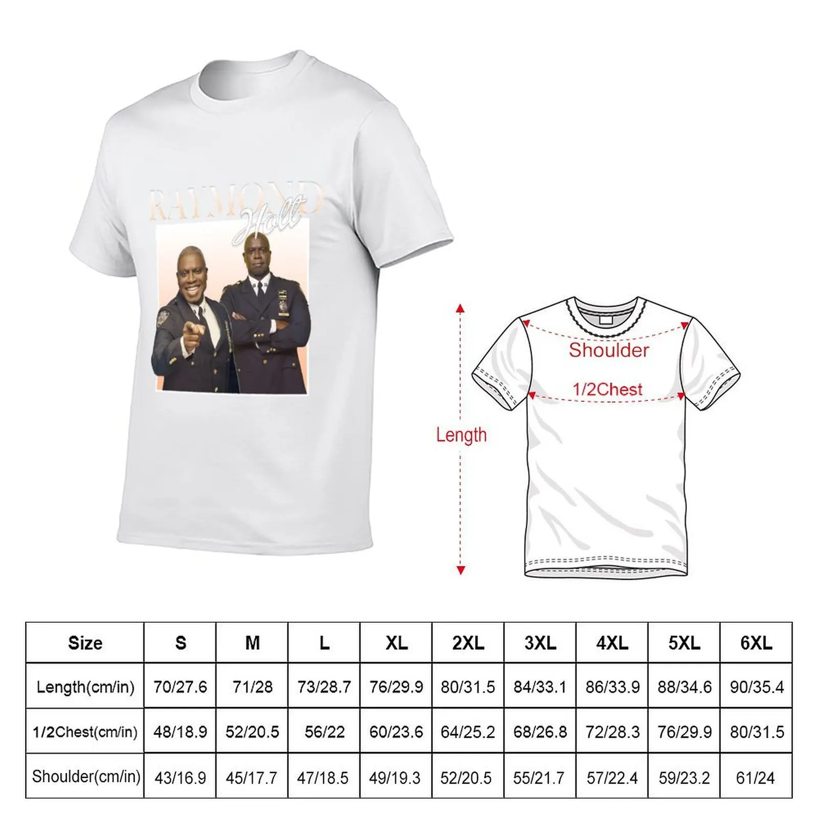Captain Holt 90's Throwback T-Shirt korean fashion funny meme t-shirts t shirts for men