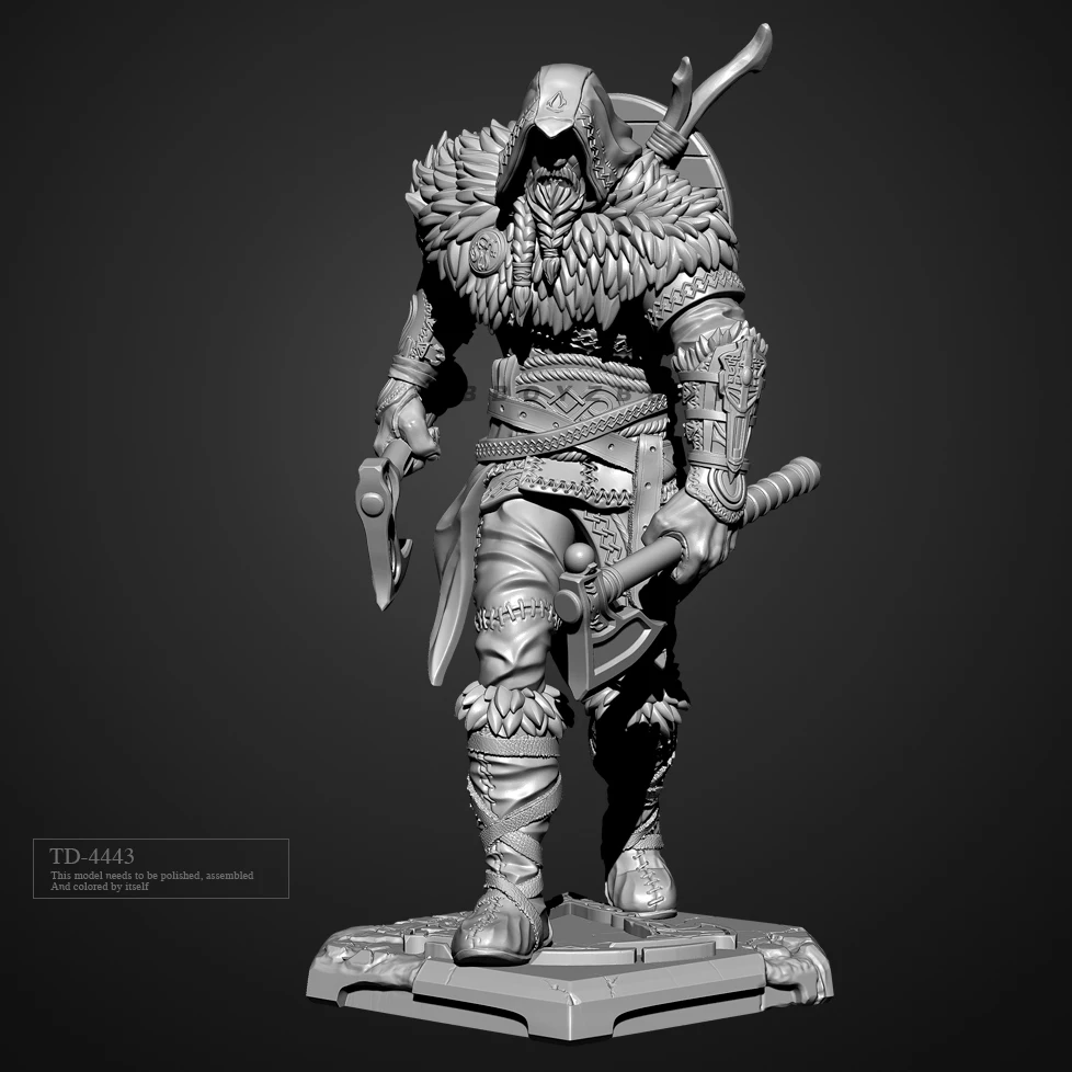 50mm 75mm Resin model kits figure colorless and self-assembled（3D Printing ） TD-4443/3D