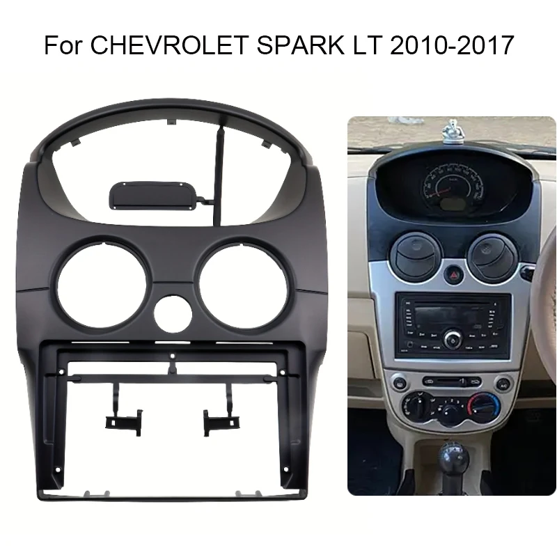 

9-дюймовая радиоприемная панель для Chevrolet Spark LT 2010-2017, стереопанель с DVD GPS-плеером, рамка для крепления на приборной панели, аксессуары для рамки автомобиля