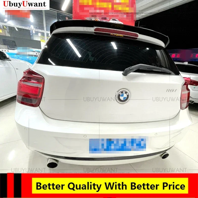 For BMW F20 Spoiler 2012 - 2014 1 Series 116i 120i 118i Rear Trunk Lip High Quality ABS Plastic Wing Spoiler Car Styling