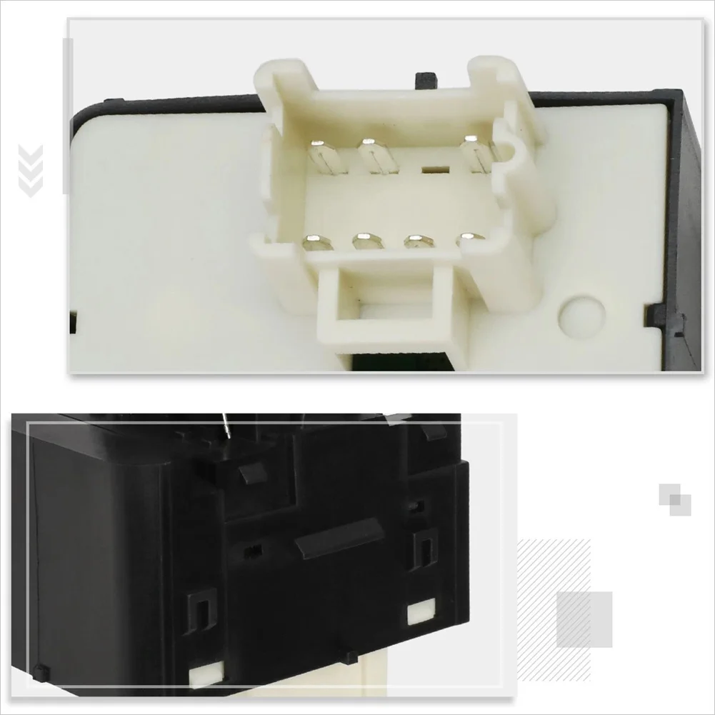 Car Window Controller Power Window Switch For Auto Glass Lifting Plastic Material Direct Replacement Electrical Component
