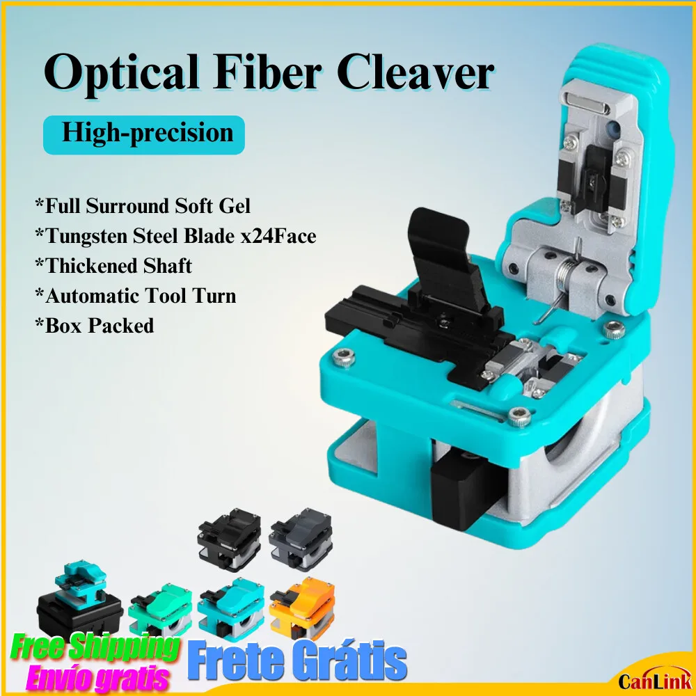 Fiber Cleaver Fiber Optic Cable Cutter Fiber Fusion Fplicer Cutter Fiber Cleaver FTTH Hot Melt Cold Connection