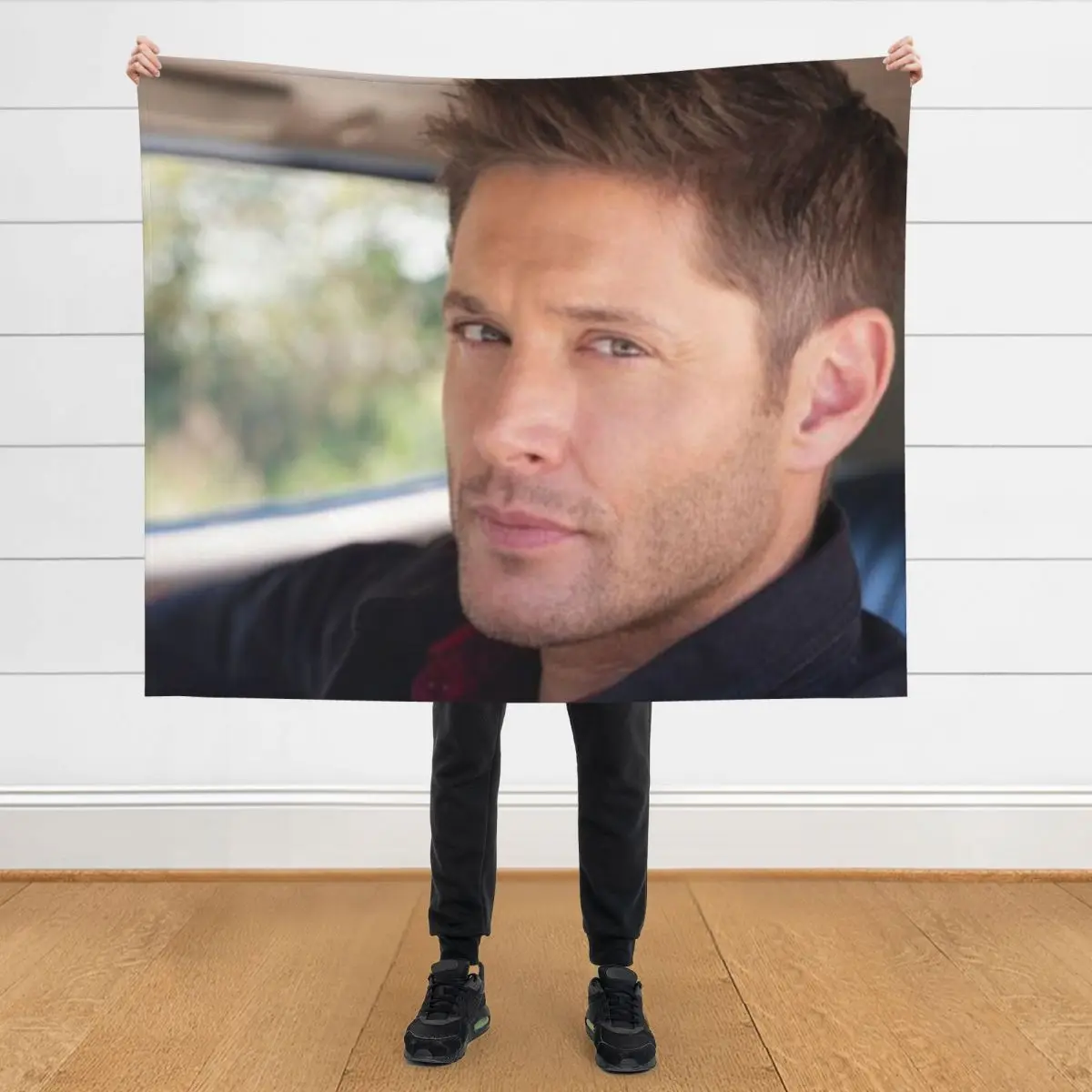 

Supernatural Dean Winchester Jensen Ackles Throw Blanket Loose Sleeping Bag Thermals For Travel Blankets