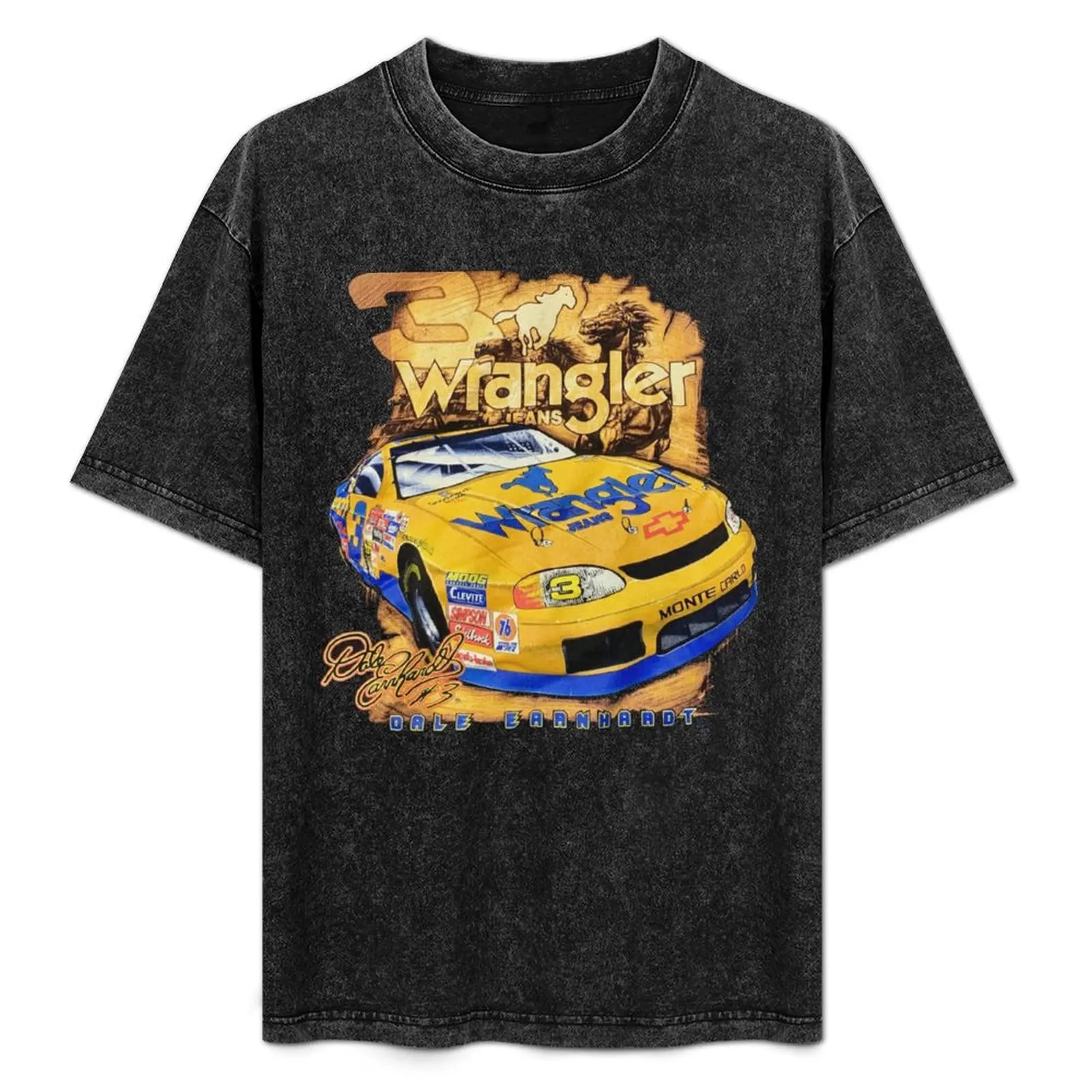 

Dale Earnhardt Wraangler T-Shirt Dry Fit Athletic Short Sleeve Shirt
