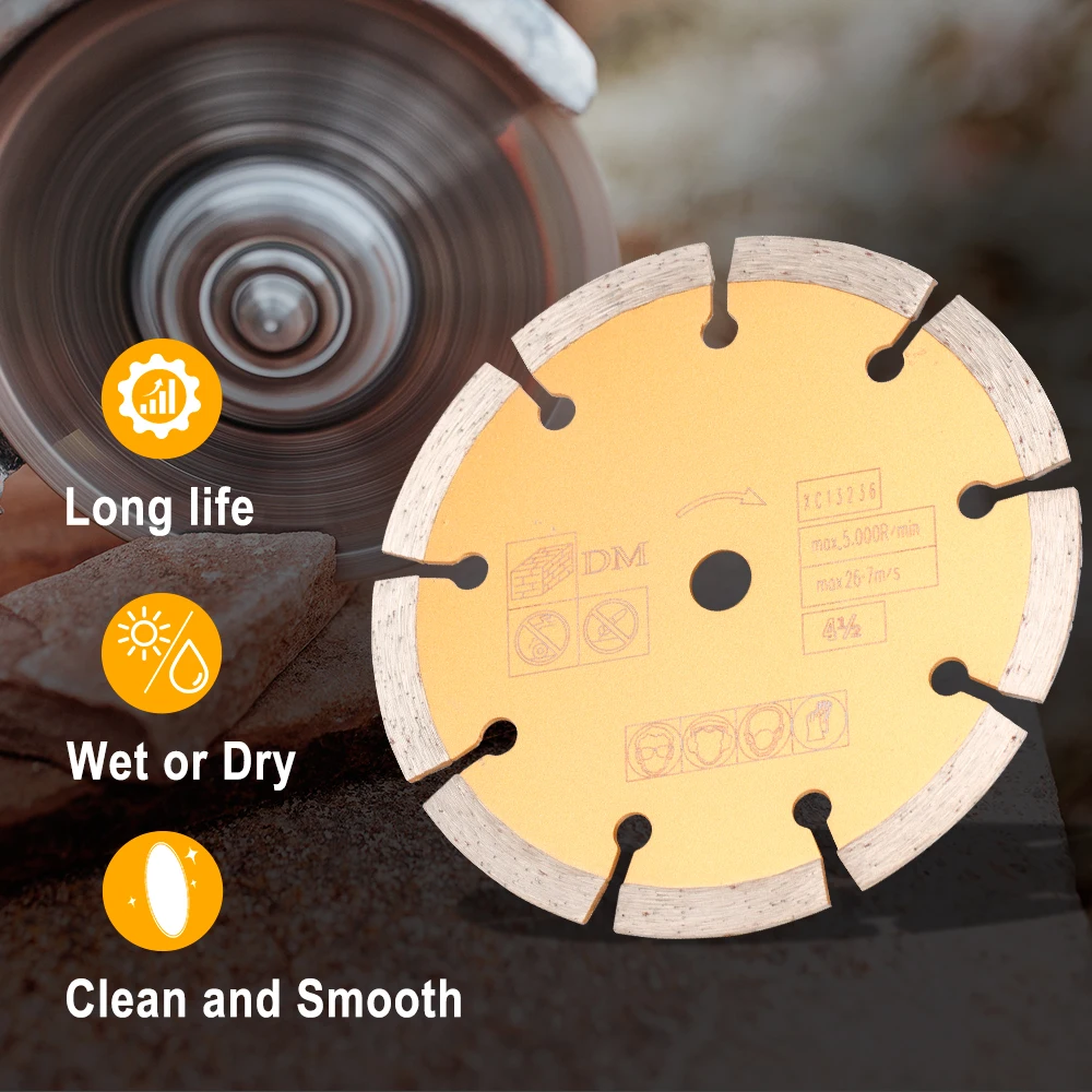 

HAMPTON Diamond Saw Blade 85/89/115mm Dry-Cut Diamond Cutting Disc For Cut Concrete Ceramic Marble Stone Circular Saw Blade