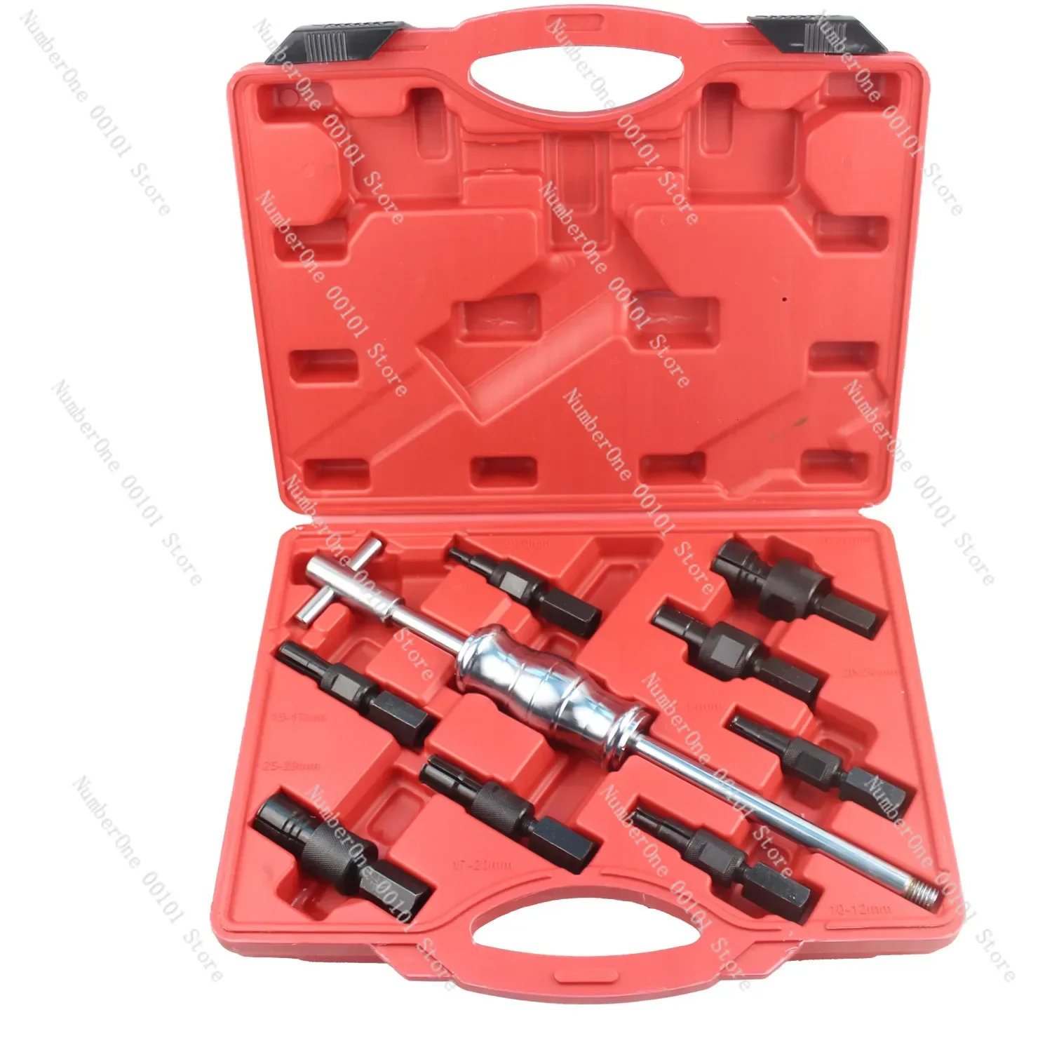 

9Pc Blind Hole Slide Hammer Pilot Bearing Puller Internal Extractor Removal Kit