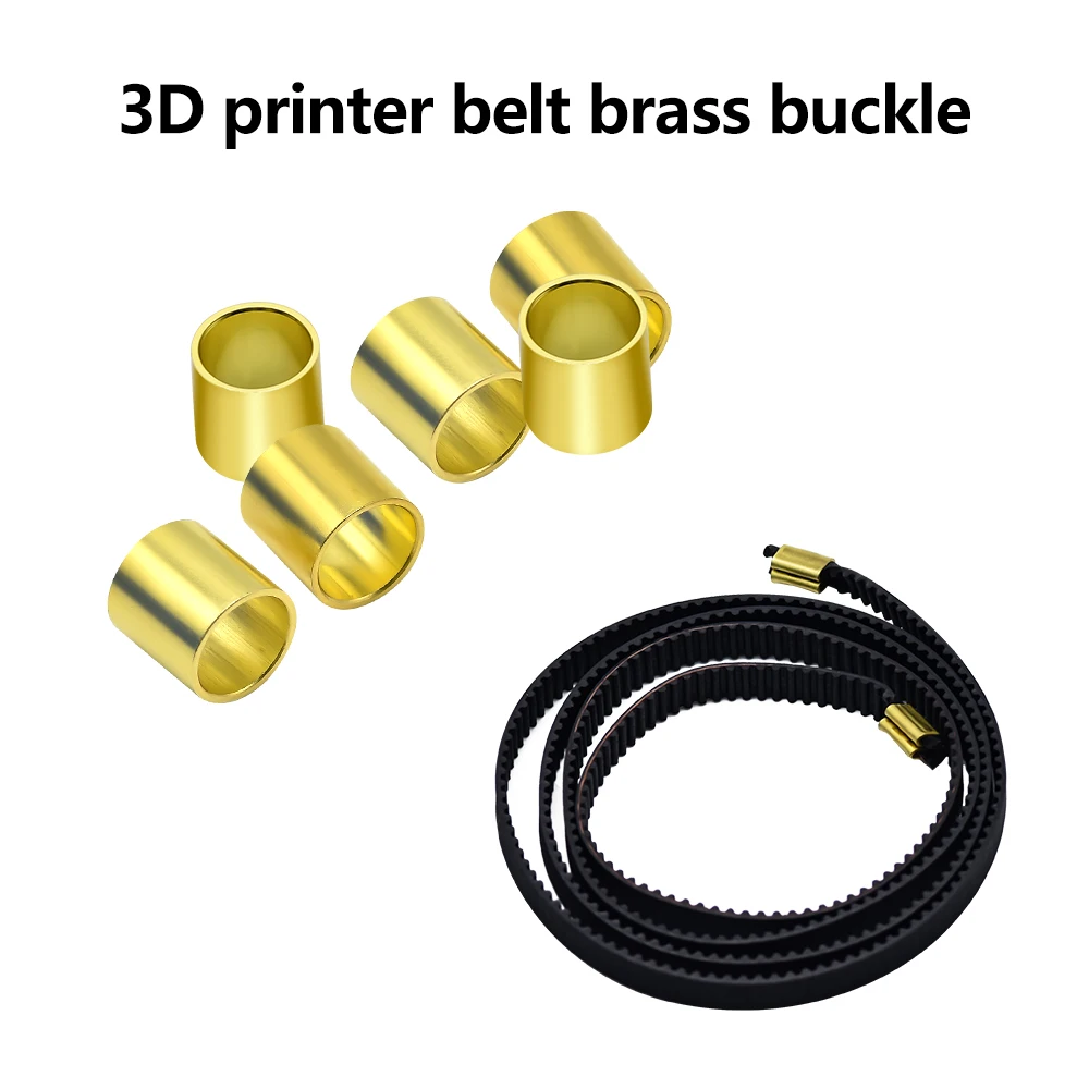 Imprimante 3D Timing Belt Cuivre strucPartners Cuivre struc6 mm Fermé Ceinture Terminal Pour Ender3V3SE /CR-10/Ender3 série