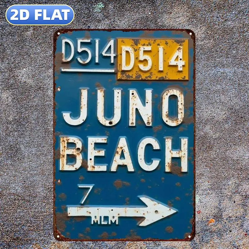 Vintage Metal Tin Sign 