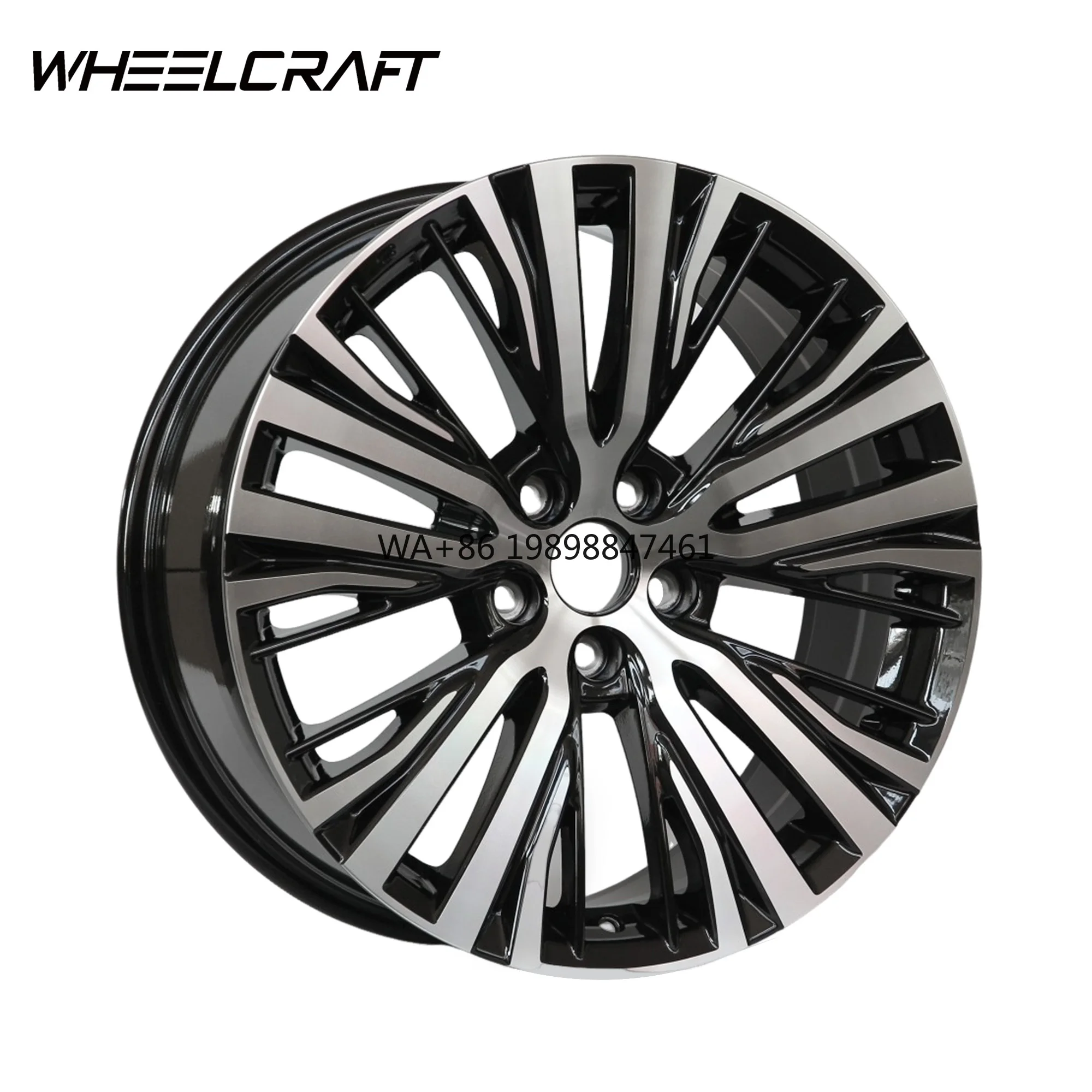 

Высококачественные 19-дюймовые легкосплавные диски с несколькими спицами, изготовленные методом Flow Forming, премиум-класса от китайской фабрики WHEELCRAFT для автомобилей