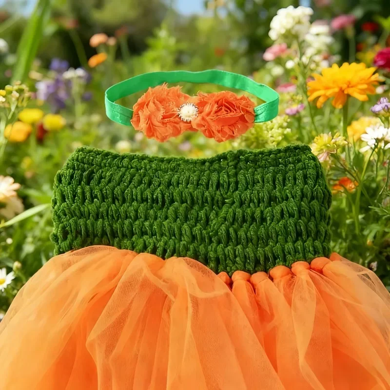 conjunto-de-vestido-tutu-laranja-e-verde-para-criancas-vestido-de-princesa-com-acessorio-para-a-cabeca-fantasia-de-halloween-novas-roupas-de-performance-para-festas-de-verao