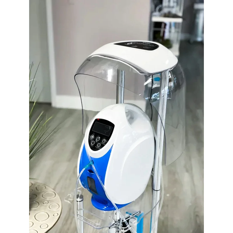 

Новейшая кислородная маска для лица O2toDerm с чистым кислородом O2toderm для купольной терапии, кислородная инфузионная машина для лица с куполом O2toderm