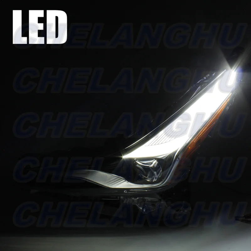 LED HeadLight For Toyota Prius 2019 2020 2021 2022 Left Side Front HeadLamp DRL With LED Bulbs car accessories 81140-47870