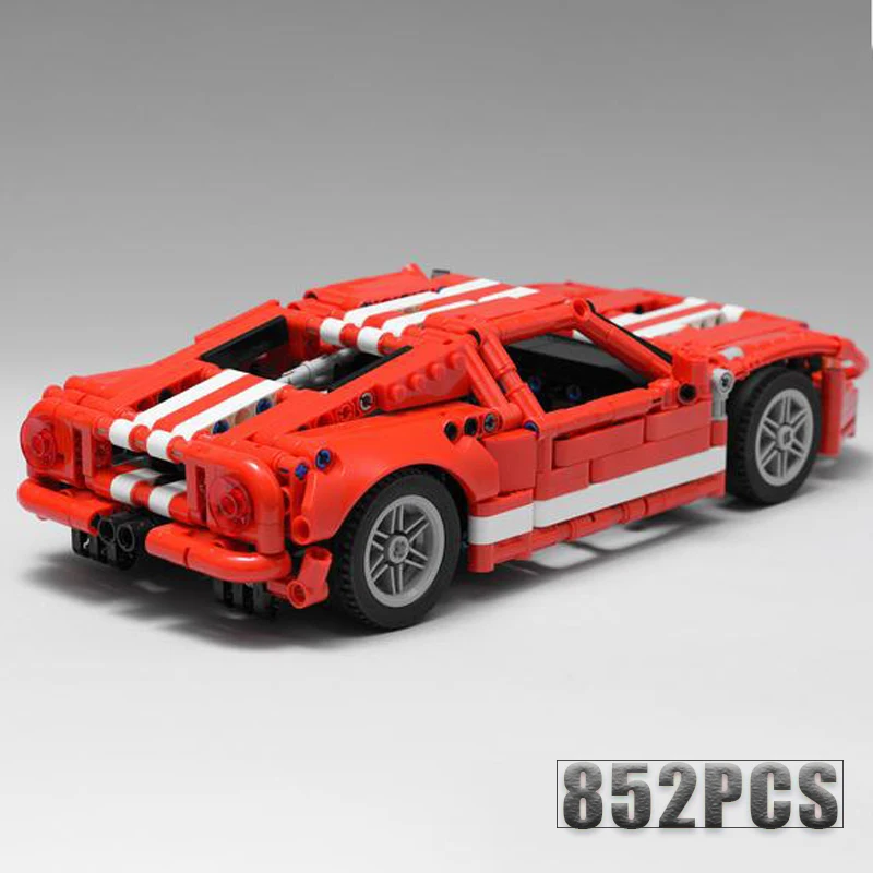 Neue MOC-42772 gt (1:16) supercar Modellbau Kit Block selbstsicher nde Ziegel Geburtstag Weihnachts geschenk