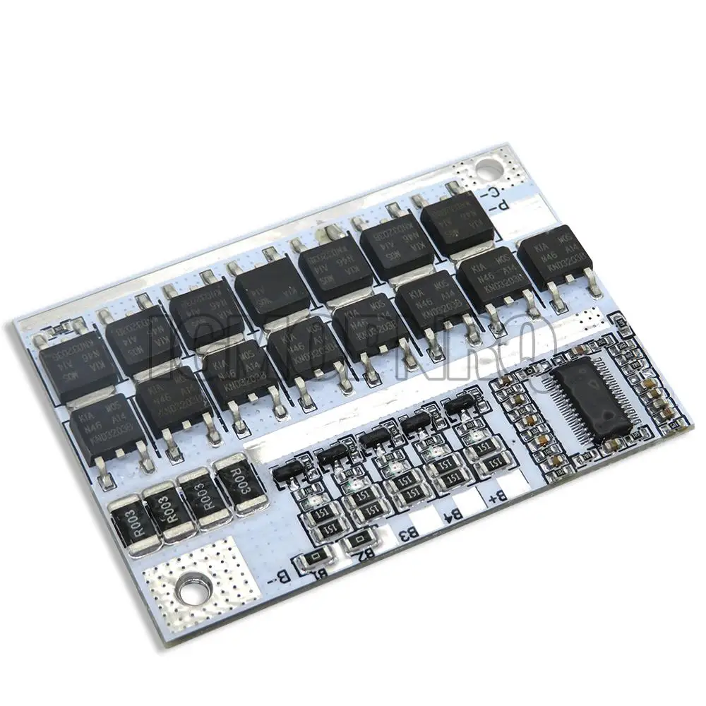 3S 4S 5S BMS 100A 21V 18V 16.8V 12V 18650 Li-ion LMO Ternary Lithium Battery Protection Circuit Board Balance Charging